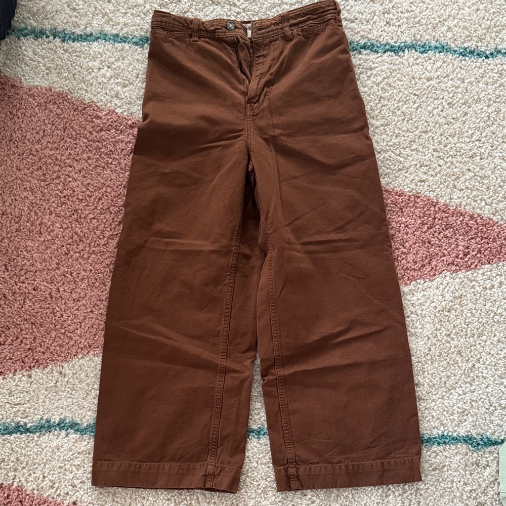 We The Free Brown Wide Leg Pants